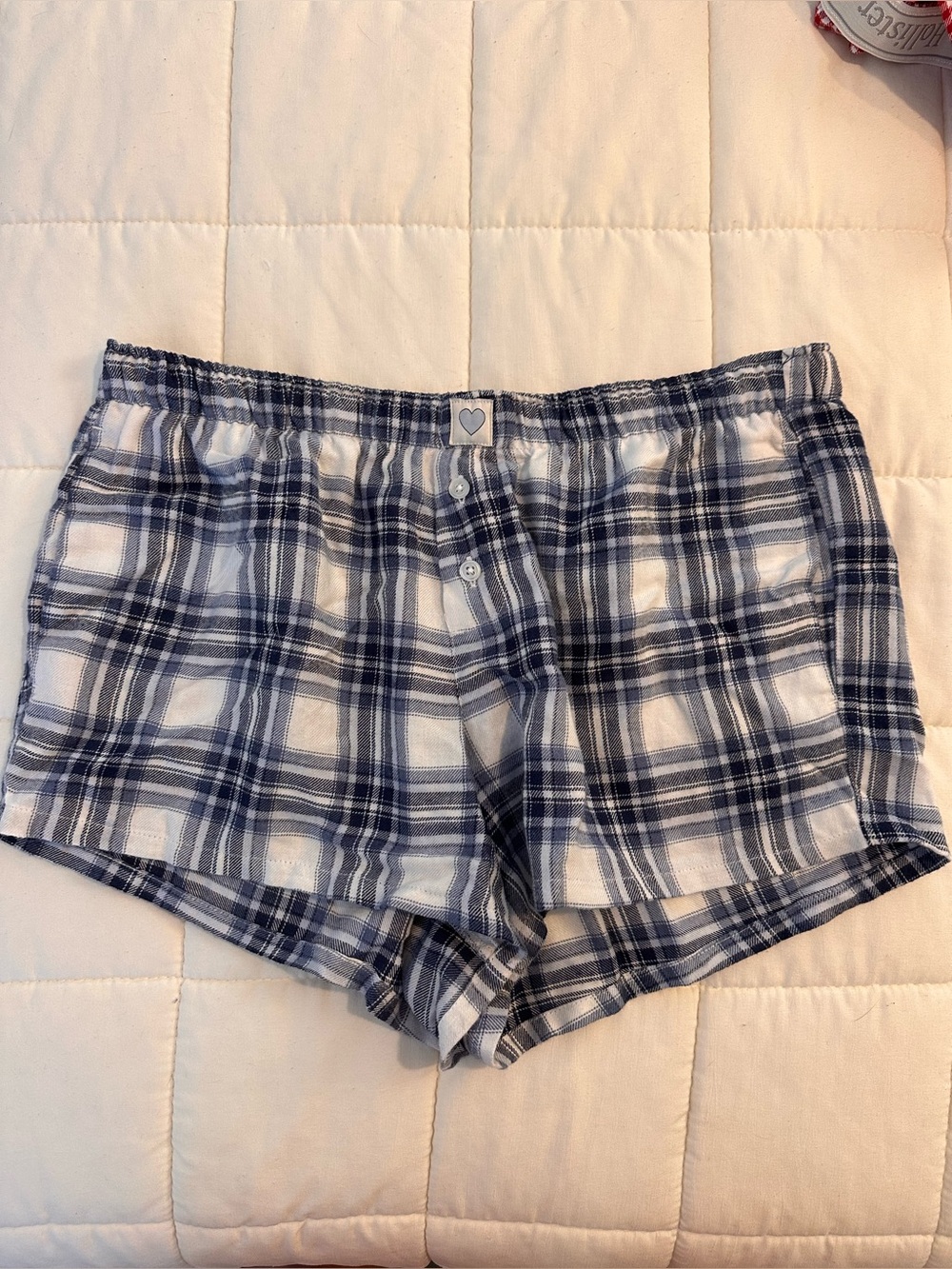 Hollister Plaid lounge Shorts